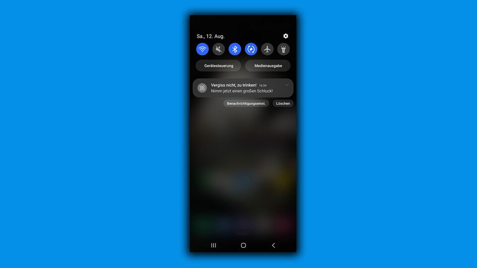 Ein Glück, dass die App nicht jede halbe Stunde anruft.