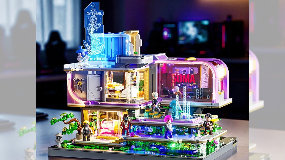 Besonders cool sind Lumibricks, die nicht nur extrem hochwertige Sets haben, sondern auch eine integrierte Beleuchtung haben – in jedem einzelnen Set.