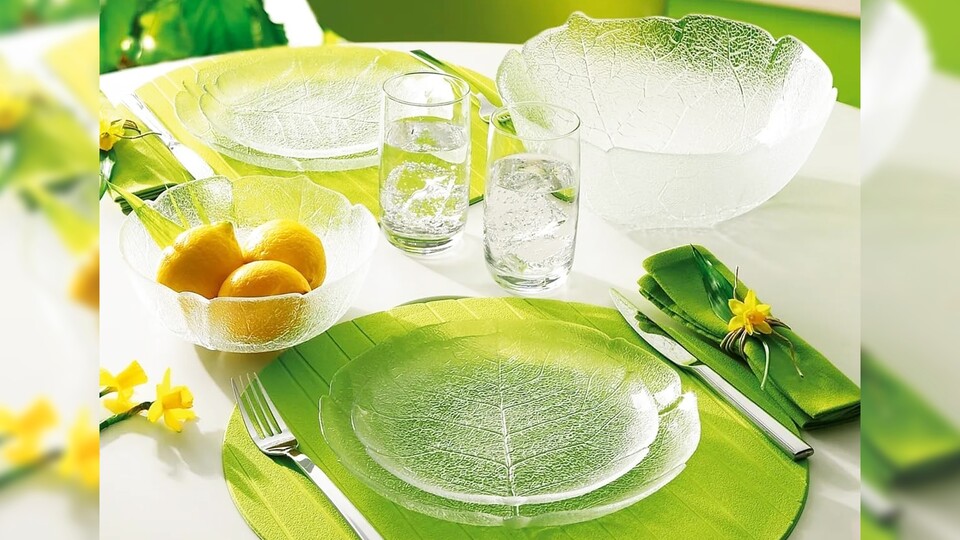 Teller, Schalen und Schüsseln: Die Luminarc Aspen-Serie gehört in jeden deutschen Haushalt.