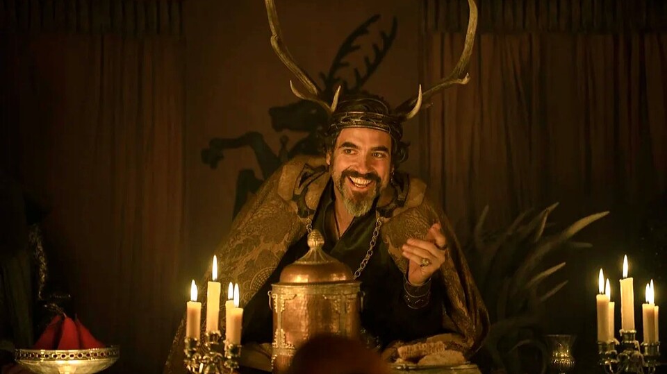 Ser Lyonel Baratheon (Daniel Ings) begegnet uns gleich in der ersten Folge von A Knight of the Seven Kingdoms. (Bild: HBO)