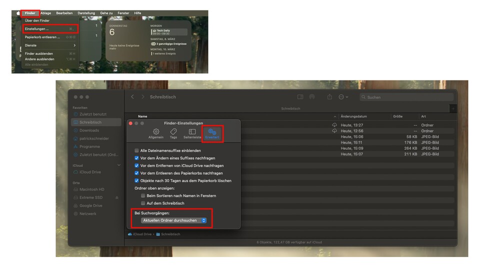 Für mich war diese Option ein Segen.