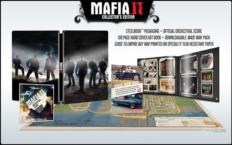 Collector's Edition von Mafia 2: Für den PC nur bei Saturn erhältlich.
