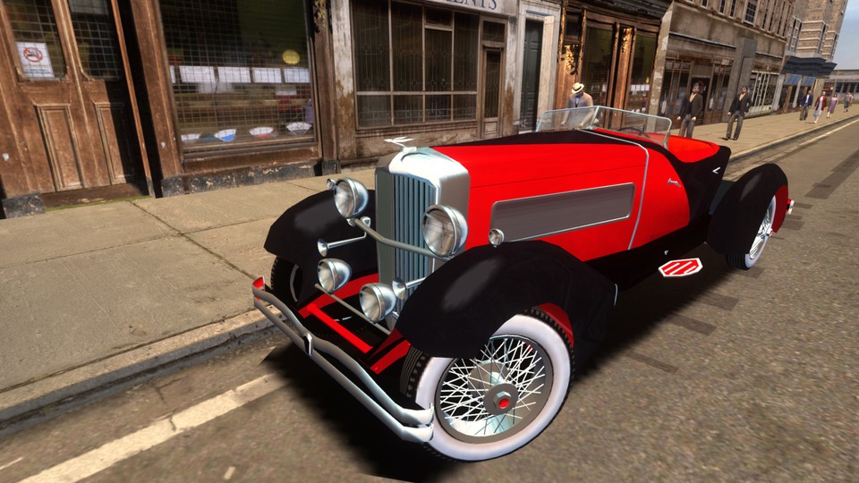 Die Autos in Mafia sehen dank der Remastered-Mod nun besser aus als jemals zuvor.