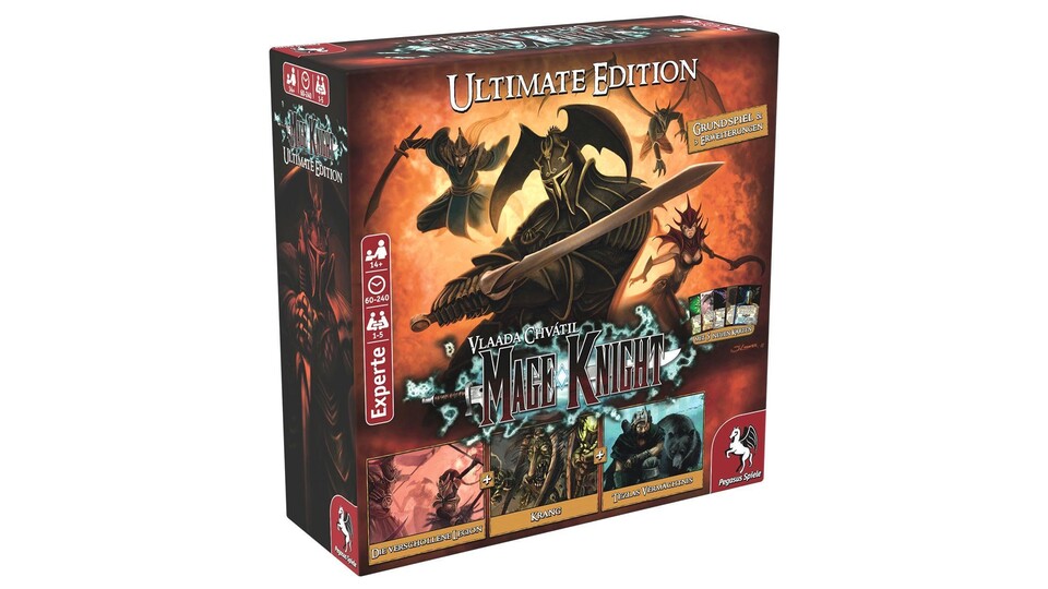 Mage Knight: Das Brettspiel ist leider aktuell schwer zu bekommen. Bildquelle: WizKids Pegasus
