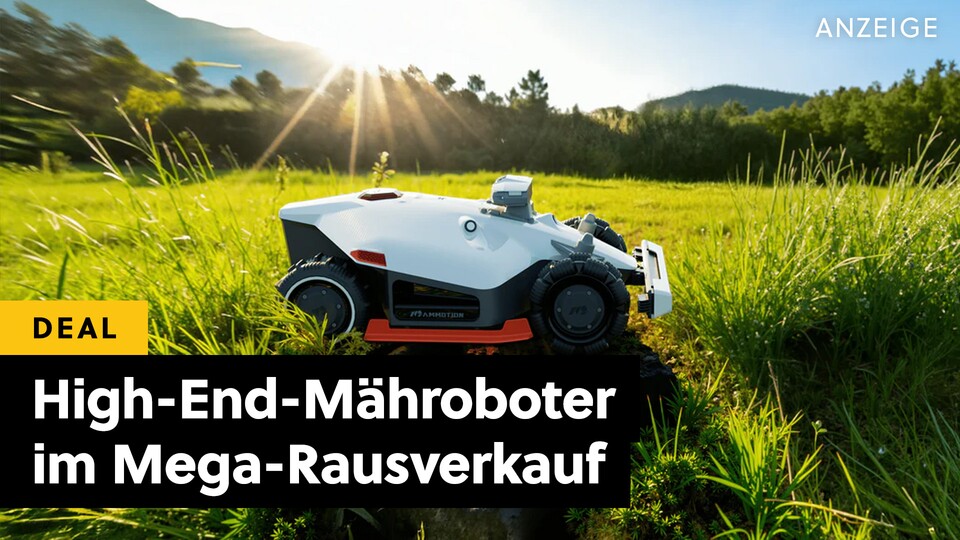 Such power-powerful robotic lawnmowers have rarely been so cheap: with Mammotion, a large anniversary discount campaign is currently underway!
