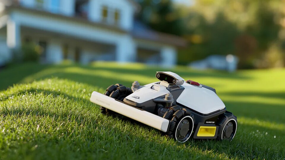 The Luba Mini AWD offers premium features in a compact format-ideal for medium-sized and winding gardens.