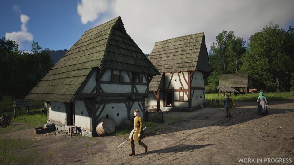 Neue Gebäude-Upgrades sollen für visuelle Änderungen und Verfeinerungen am Balancing von Manor Lords sorgen.