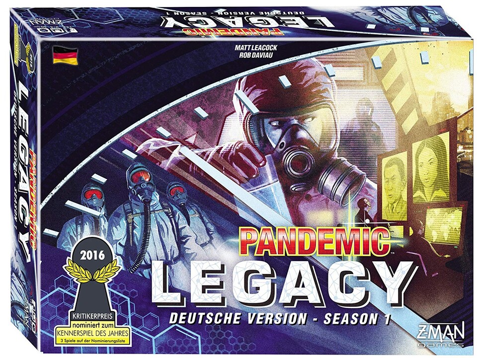 In Pandemic Legacy werden die Ereignisse und Entscheidungen einer Partie auf die nächste übertragen. Dauerhaft.