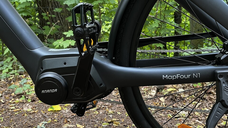 Der Mittelmotor ist leise und kraftvoll - ideal für den urbanen Alltag.