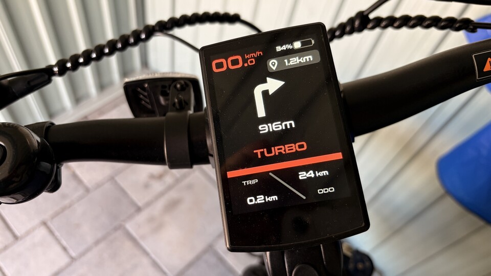 Die Navigation lässt sich aufs Fahrrad-Display übertragen.