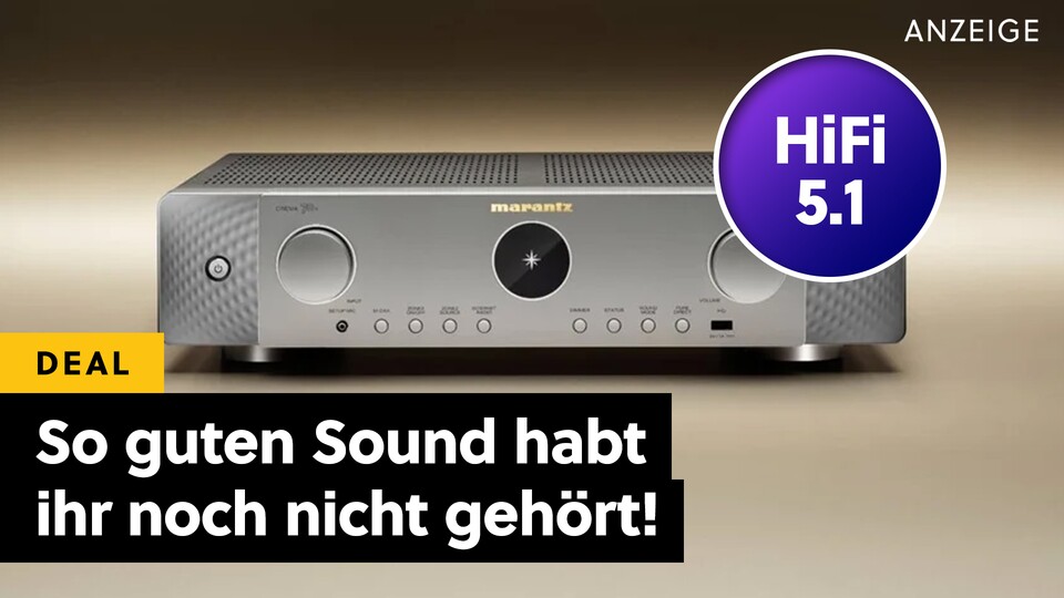 Dieser HiFi AV-Receiver klingt unfassbar gut - und macht euren TV-Sound zigfach besser!