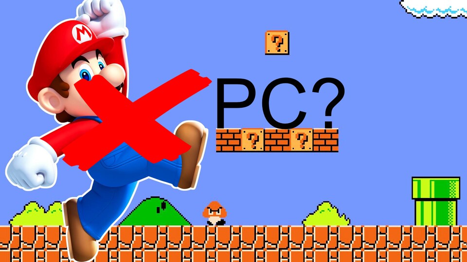 Mario 64 wäre auf dem PC ohne Modder wahrscheinlich gar nicht möglich. Ganz legal ist das aber natürlich nicht.