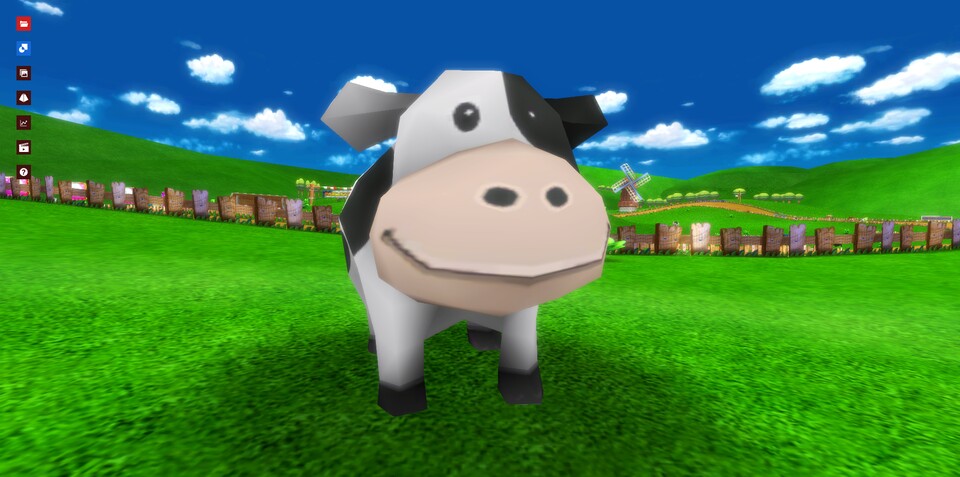 Schaut doch nur mal, wie süß die Kühe in Mario Kart Wii sind!