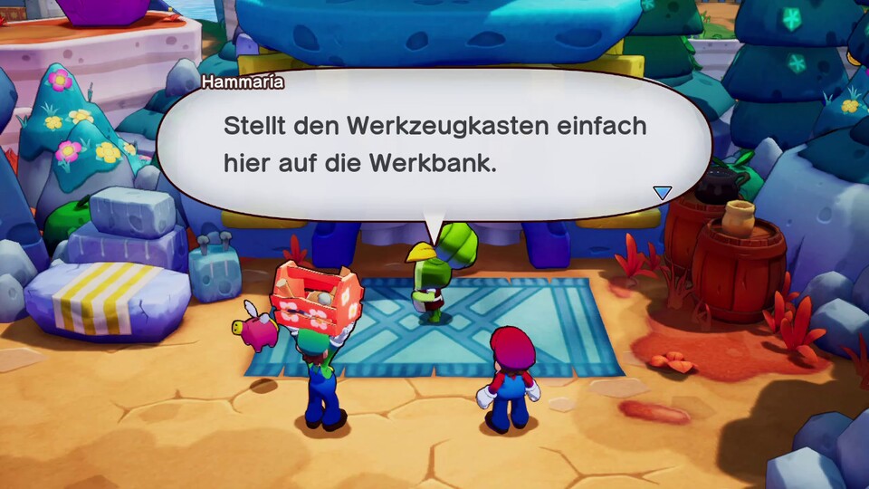 Vielen Dank, liebes Spiel. Ohne diesen Dialog wäre ich an meiner Ratlosigkeit verzweifelt.