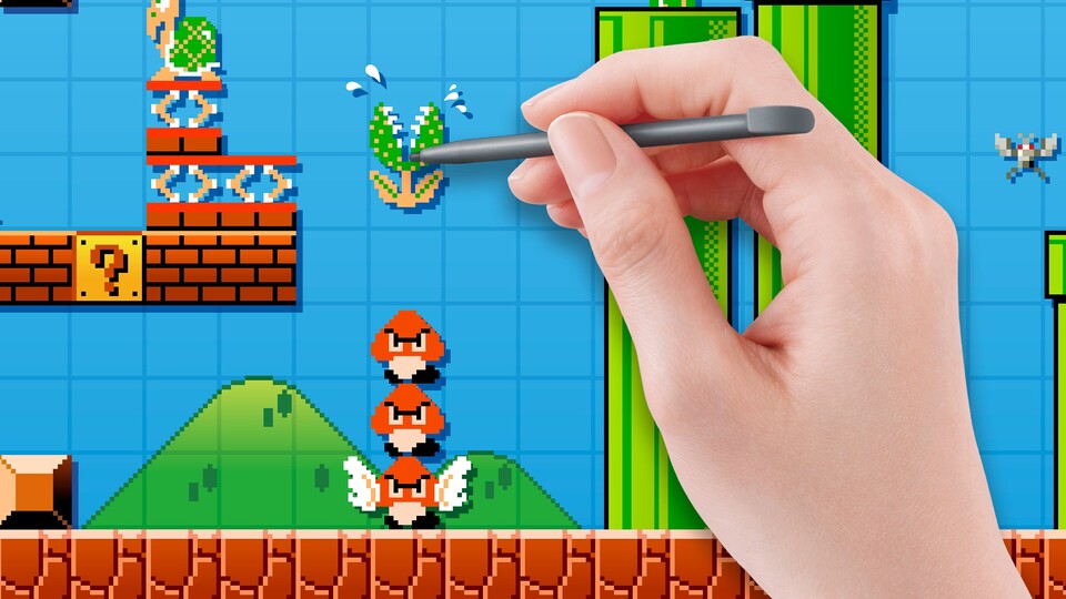 In Mario Maker basteln wir kurzerhand unsere eigenen Mario-Levels.