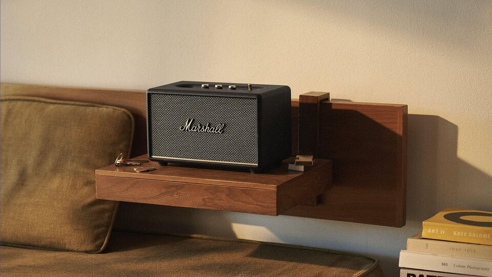Die Firma Marshall gibt es bereits seit 1962 und das markante, edle Retrodesign erfreut sich auch heute noch großer Beliebtheit.