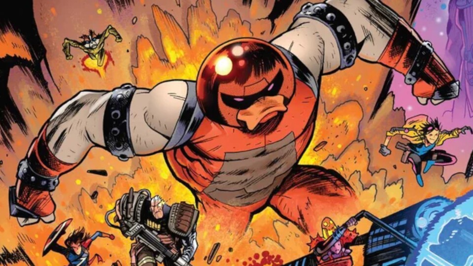 Eine zerstörerische Ente stand bestimmt nicht auf eurer Bingo-Karte. Bildquelle: Marvel Comics