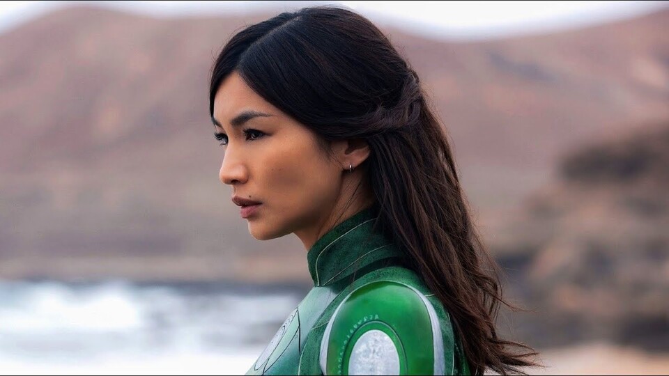 Sersi macht im Verlauf von Eternals eine wahrlich beeindruckende Entwicklung durch, weswegen sie am Ende des Films fast die mächtigste der Truppe ist. Bildquelle: DisneyMarvel Studios