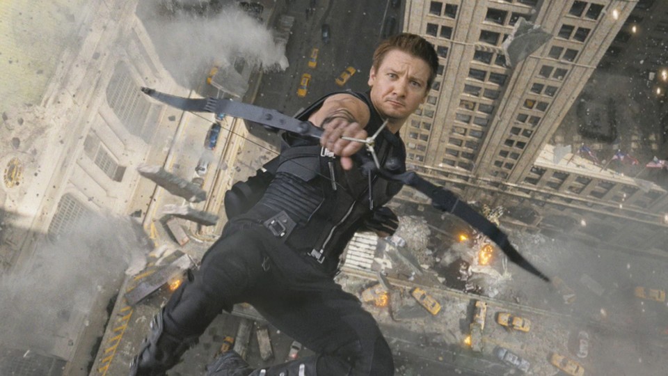 Marvel-Star Jeremy Renner (Hawkeye) spielt in der Comic-Verfilmung Spawn mit.
