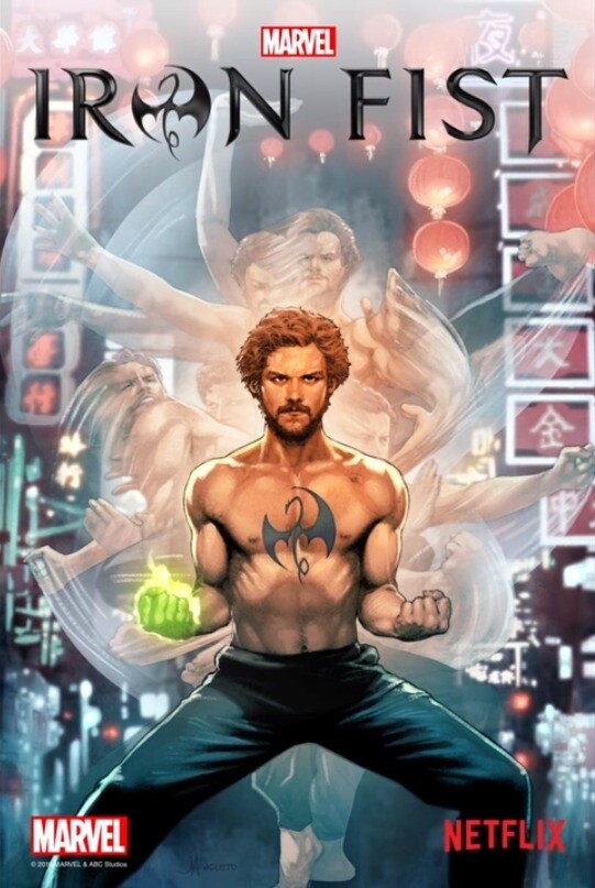 Erstes Poster zur Netflix-Serie Marvel's Iron Fist.