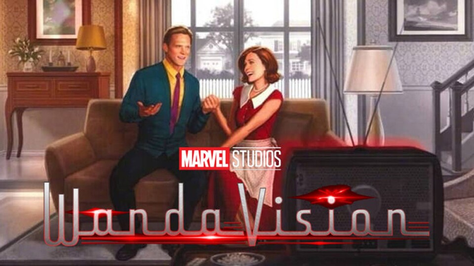 Erstes Plakat zur neuen TV-Serie Marvels WandaVision geht zurück in die 1950er Jahre.
