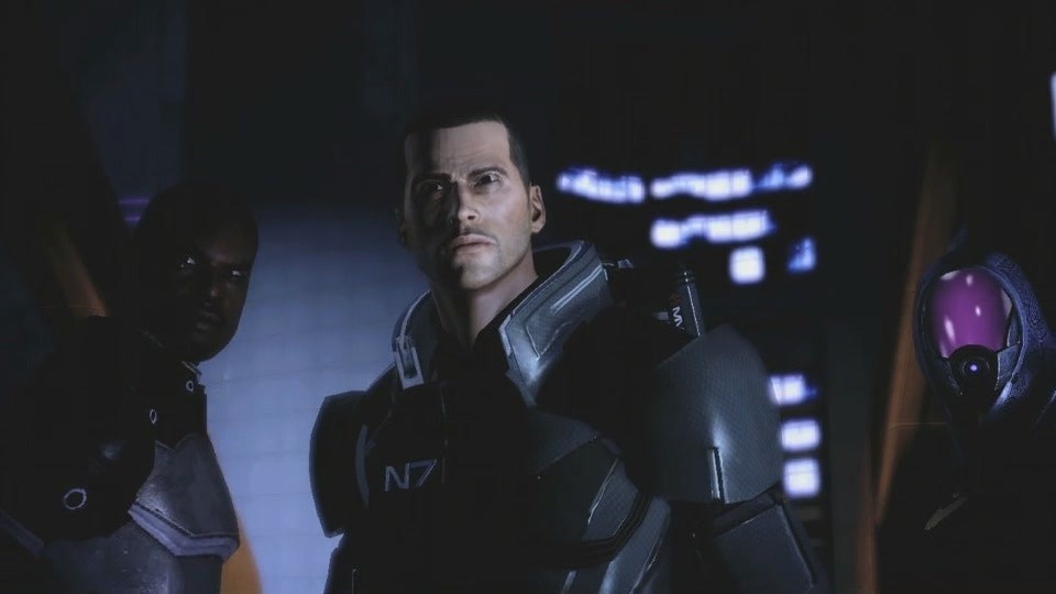 Ein neues Team, ein neuer Auftrag: Shepard (mitte) ist zurück und sucht Verstärkung.