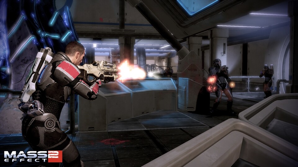 Allein gegen alle: Shepard kümmert sich solo um &quot;Die Ankunft&quot;.