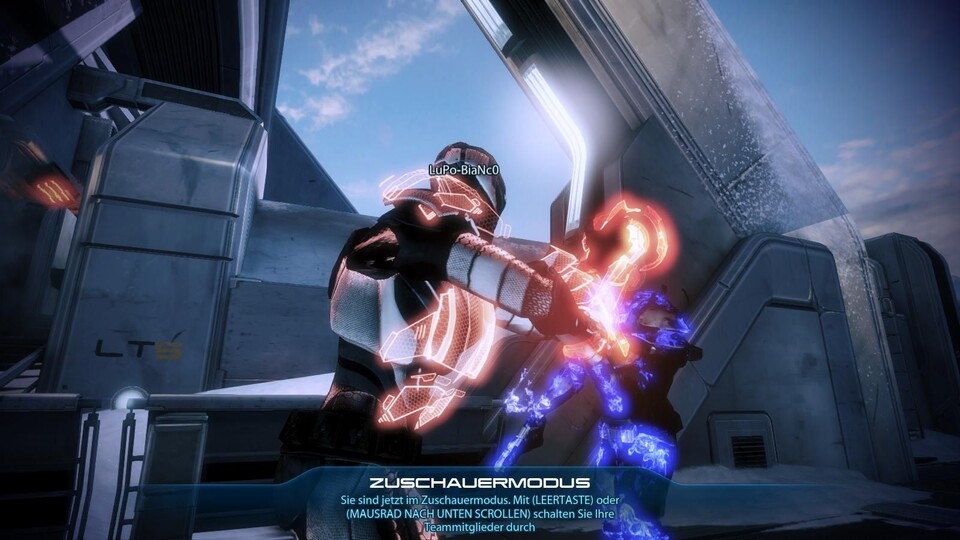 Auch im neuen Mass Effect soll's wieder einen Multiplayer-Modus geben. Hier ein Bild aus Mass Effect 3.