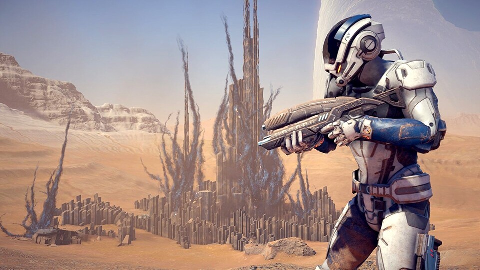 In Mass Effect: Andromeda können sich Spieler ihre eigenen Waffen herstellen - und diese benennen.