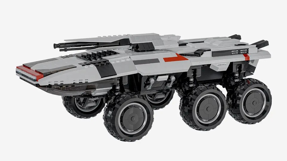 Das Set kommt vollständig ohne Sticker aus. Bildquelle: BlueBrixx.