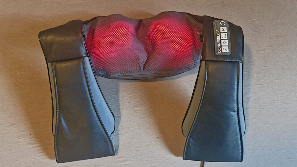 Das Massagegerät gewinnt keinen Designpreis, aber es hilft.