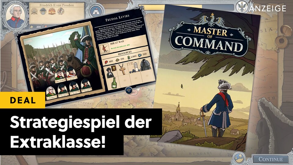 In Master of Command seid ihr der Herr über eure Armee.