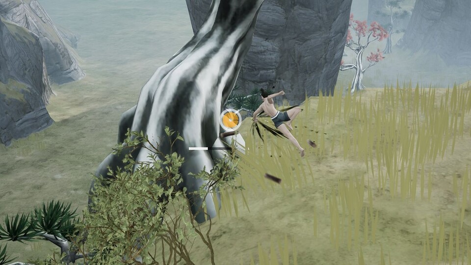 In der Spielwelt wird alles mit KungFu gelöst - sogar der Abbau von Holz und Erzen.