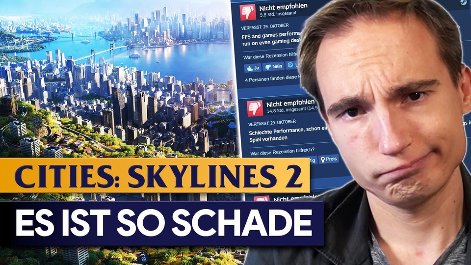 Maurice über Cities: Skylines 2 - »Verschiebt eure Spiele, verdammt!«