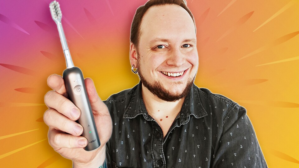 I left an electric toothbrush to my biter. A good idea? (Image: Maxe S., Gamestar)