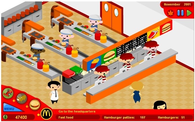 McDonald's Video Game : McDonald's Video Game