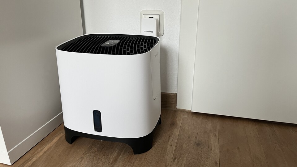 Das fast quadratische Design ist unauffällig.