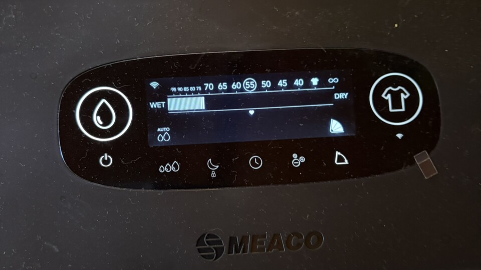 Vorher: >70% Feuchtigkeit