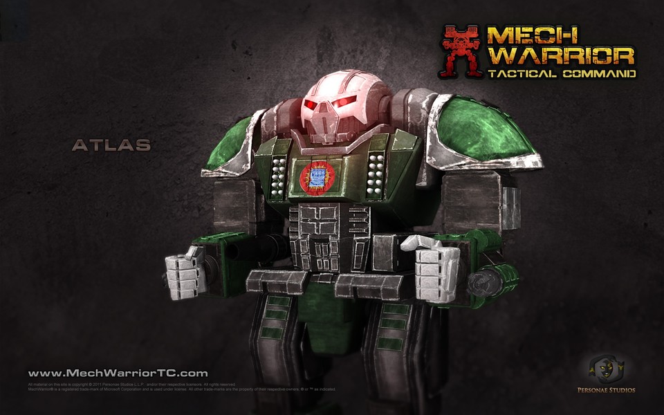 Richtige Spielgrafik aus MechWarrior: Tactical Command gibt es bislang noch nicht zu sehen.