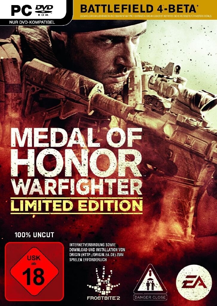 Die erste Auflage von Warfighter wird als &quot;Limited Edition&quot; verkauft.