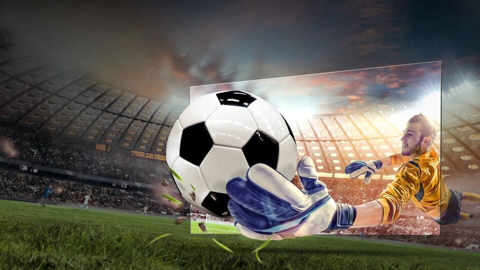 Das ultimative Fußball-Erlebnis muss natürlich auch auf der ultimativen Leinwand ausgespielt werden.