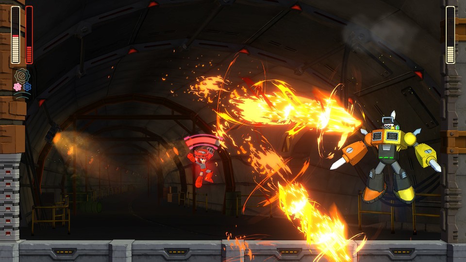Die visuellen Effekte sind mitsamt den Charakteren erstklassig animiert. Besonders Explosionen und Flammen sehen sehr cool aus.