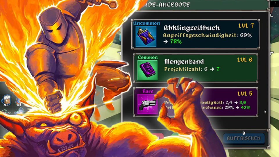 In Megabonk ist es nicht nur ordentlich gebacken, sondern auch viel geplündert und geebnet.