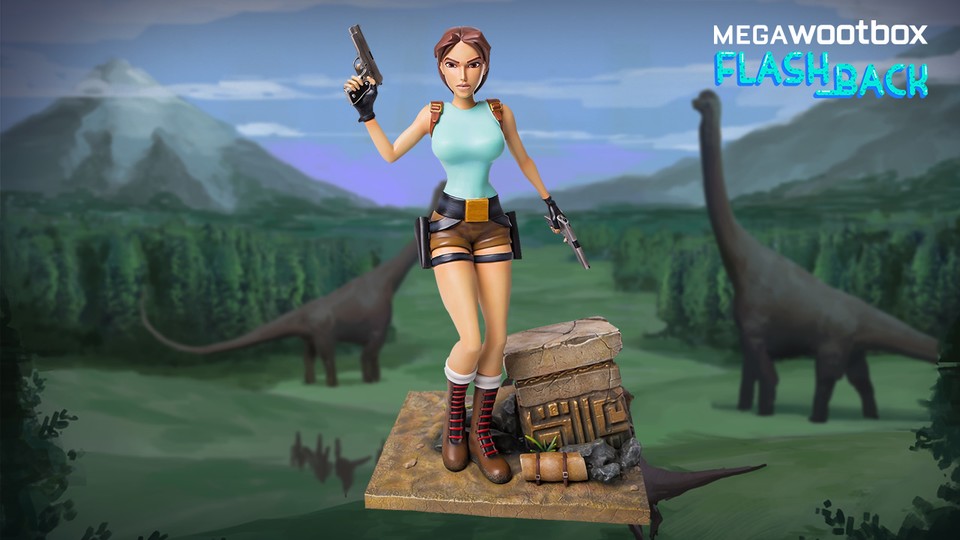 Tomb Raider Figur von Gaming Heads zum 20-jährigen Jubiläum im Wert von 230 Euro.