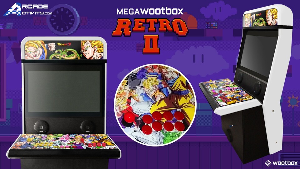 Ein eigener Arcade-Automat zu Hause! Die Megawootbox »Retro« im August macht's möglich!