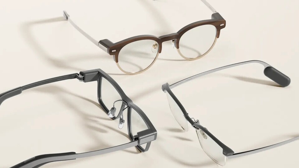 Besonders an den Bügel wird klar, dass es sich um eine smarte Brille handelt. Aber die Richtung stimmt. (Bild: Memomind)
