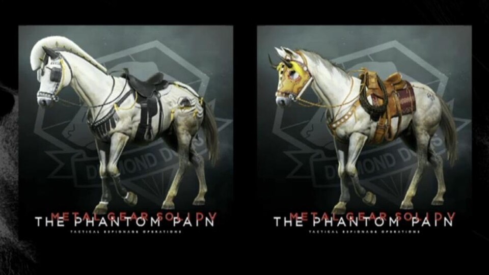 Metal Gear Solid 5 erhält ein Kostüm-DLC. Dabei dürfen sich nicht nur die menschlichen Charaktere über neue Outfits freuen. Auch das treue Pferd darf verschönert werden.