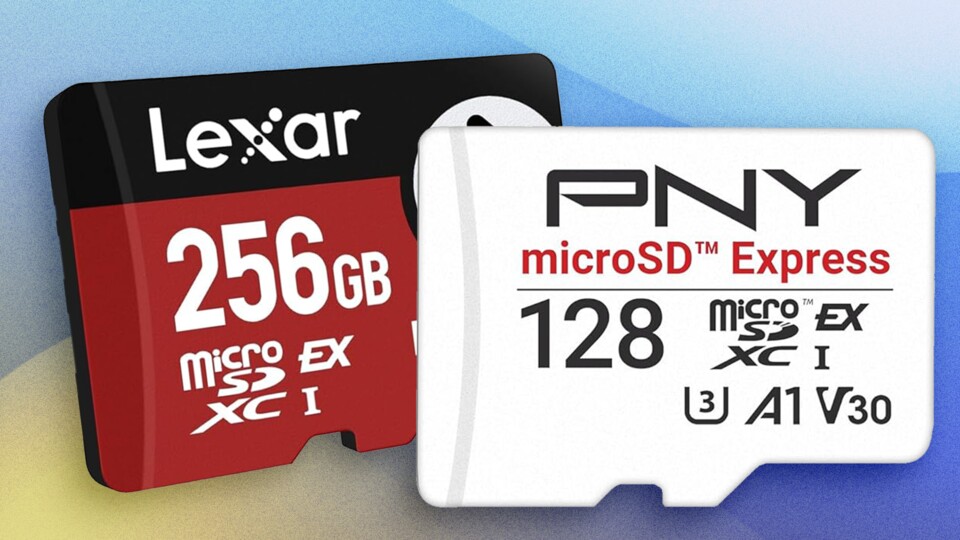 Für jeden Switch 2-Spieler und -Spielerin eine Freude zu Weihnachten: microSD Express-Karten. (Bildquelle: Lexar, PNY)