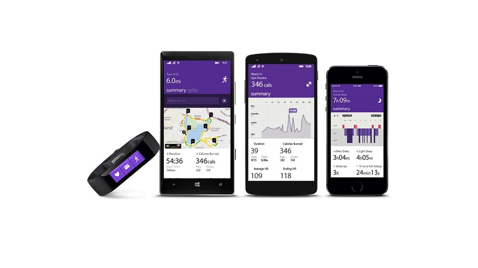 Das Microsoft Band bietet viele Sensoren und kostet 199 US-Dollar.