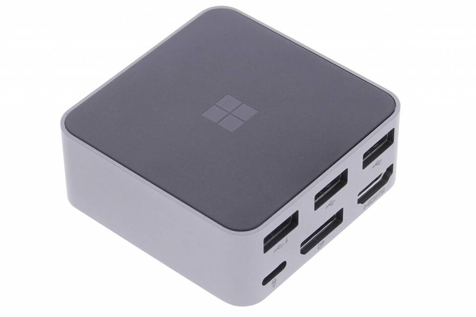 Das Microsoft Display Dock HD-500 für Continuum ist primär ein Splitter für den USB-Anschluss des Smartphones auf HDMI, Displayport und USB.